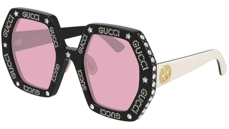 GG0772S 012 shiny black