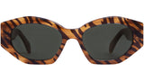 Triomphe Tiger Print Cat Eye Sunglasses