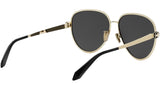 Serpenti Forever Black Pilot Sunglasses