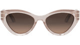 DiorSignature B7I Pink Cat Eye Sunglasses