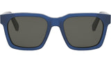 3 Dots Blue Square Sunglasses
