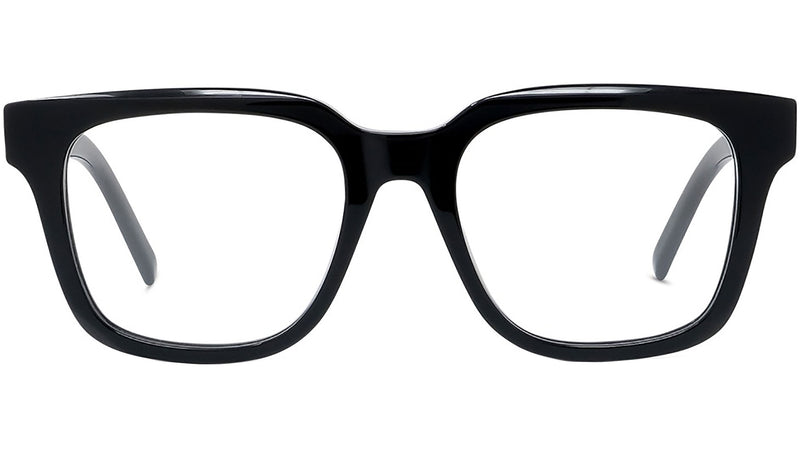 GV Day Black Square Eyeglasses