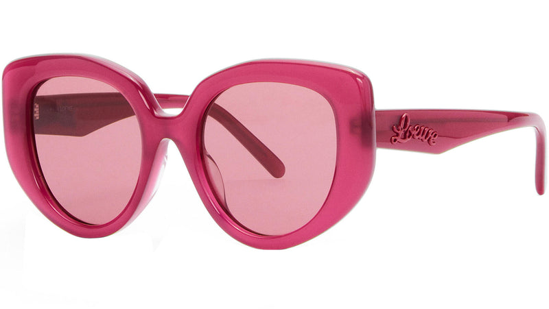 Curvy Red Butterfly Sunglasses