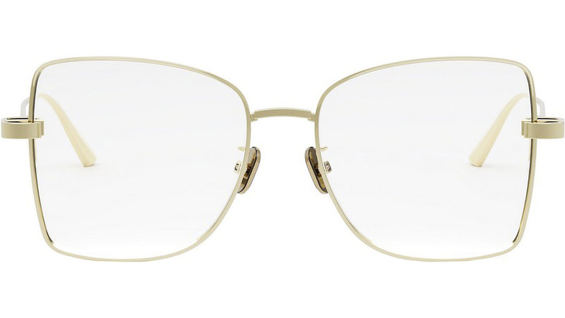 CDiorO B1F Light Gold Butterfly Eyeglasses