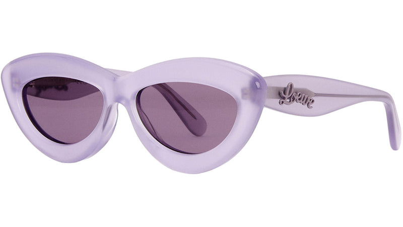 Curvy Pink Cat Eye Sunglasses