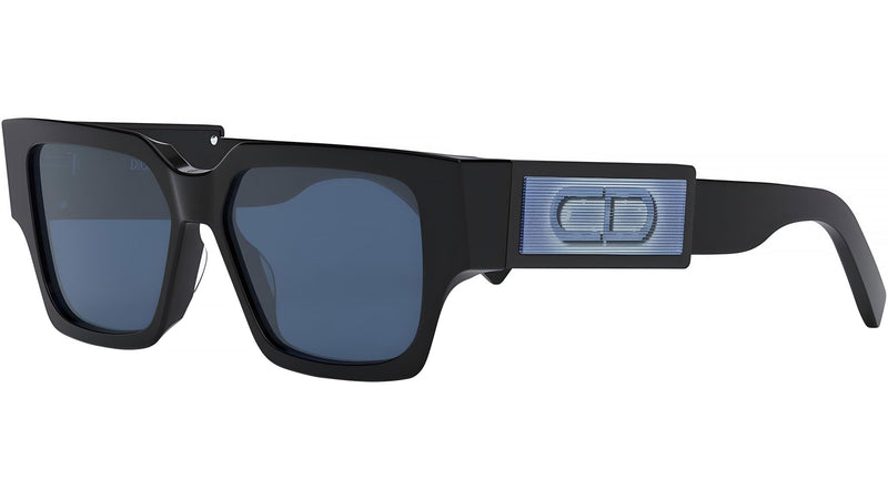 CD SU Black Geometric Sunglasses