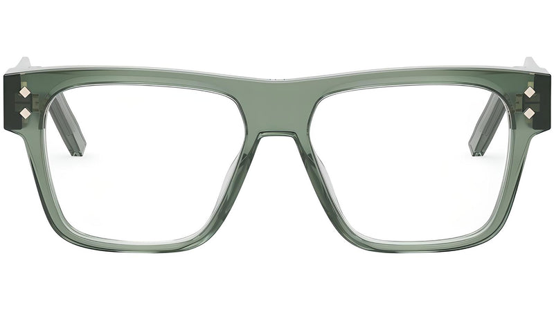 CD DiamondO S6I Green Square Eyeglasses