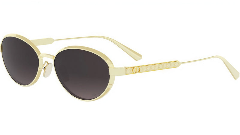 DiorCannage R1U Gold Oval Sunglasses
