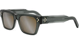 CD DiamondO S2I Transparent Grey Geometric Sunglasses