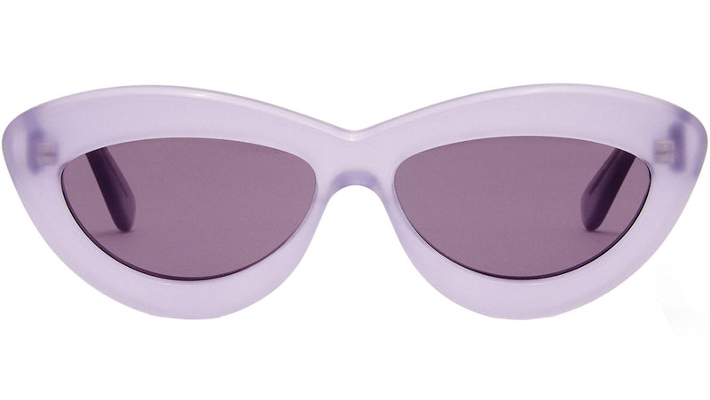 Curvy Pink Cat Eye Sunglasses