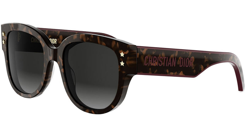 DiorPacific B2I Dark Havana Butterfly Sunglasses