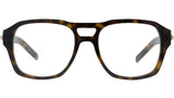 GV One Havana Geometric Eyeglasses
