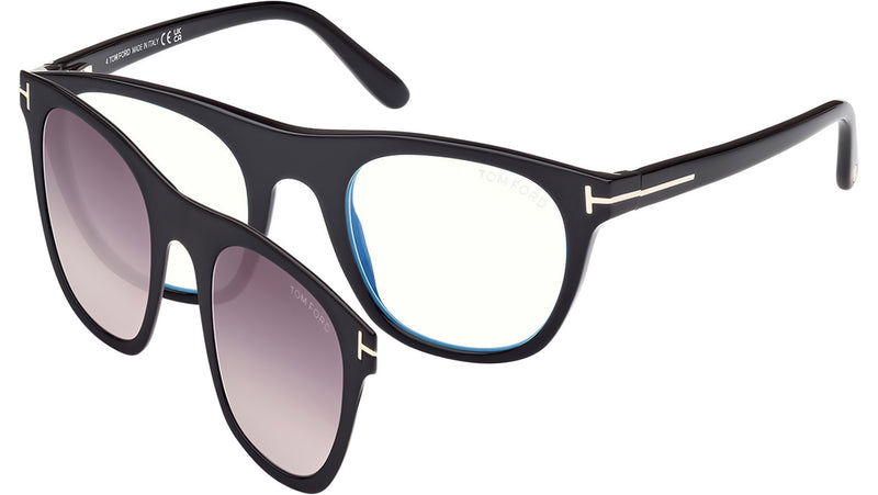 Clip-on FT5895-B 001 Shiny Black