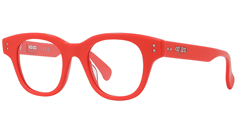 Boke Flower Red Square Eyeglasses