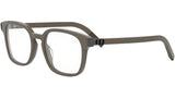 CD IconO S4I Brown Square Eyeglasses