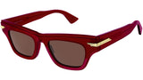 BV1122S 005 transparent burgundy
