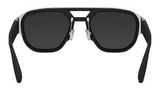Aluminium Black Pilot Sunglasses