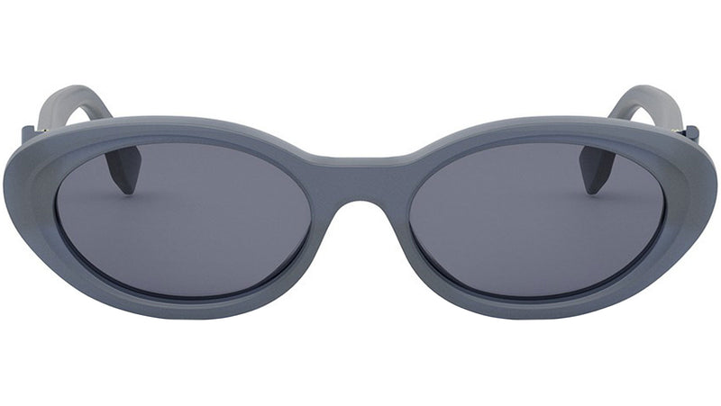FF Diamonds Blue Cat Eye Sunglasses