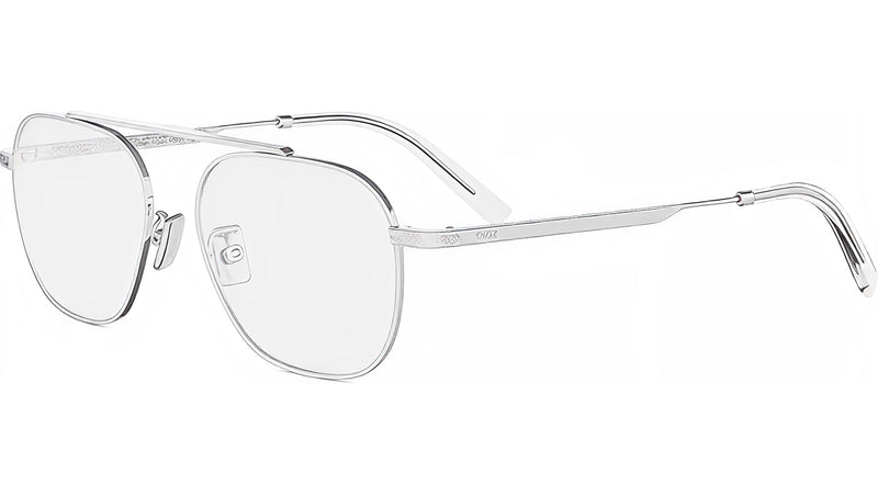 DiorBotanicaO S6U Silver Pilot Eyeglasses