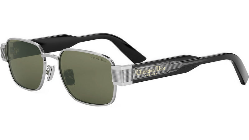 Christian Dior Label S2U Silver Rectangular Sunglasses