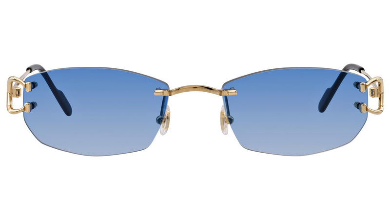 CT0344O shiny gold Custom Lens gradient
