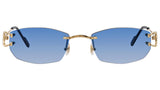 CT0344O shiny gold Custom Lens gradient