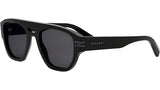 B.zero1 Black Pilot Sunglasses