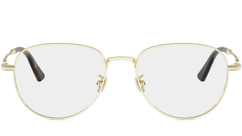 Petit CDO R2U Gold Round Eyeglasses
