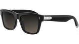 DiorTailoring S1I Shiny Black Squared Sunglasses