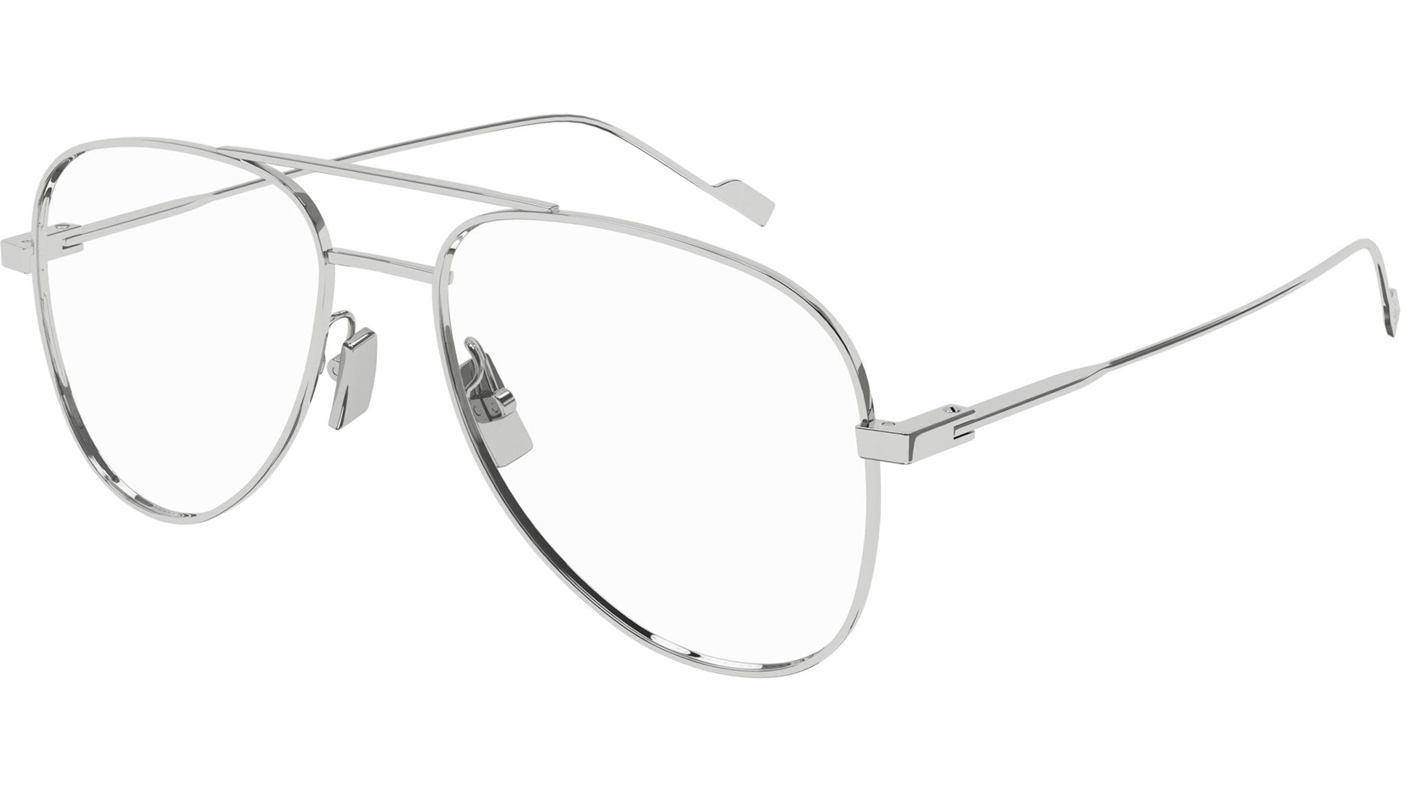 Occhiali da vista Saint Laurent CLASSIC 11 YSL 002 Argento Lucido