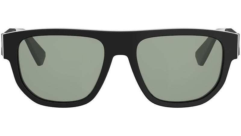 Bvlgari Aluminium Black Geometric Sunglasses