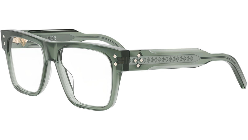 CD DiamondO S6I Green Square Eyeglasses
