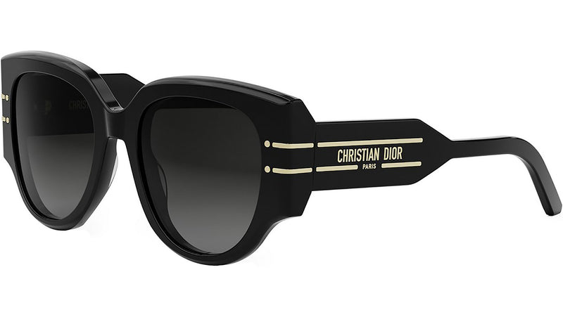 DiorSignature R2I Shiny Black Butterfly Sunglasses