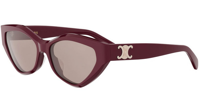 Triomphe Bordeaux Cat Eye Sunglasses