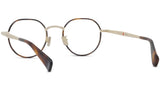 Boke Flower Yellow Round Eyeglasses