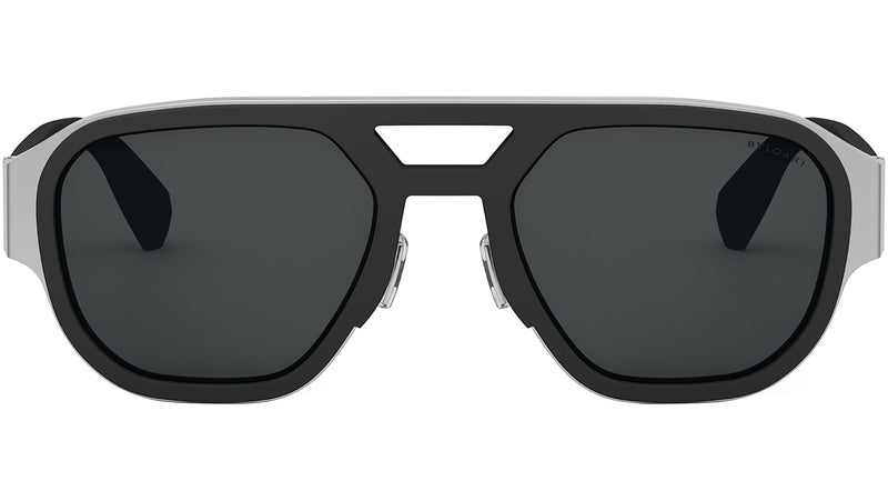 Aluminium Black Pilot Sunglasses