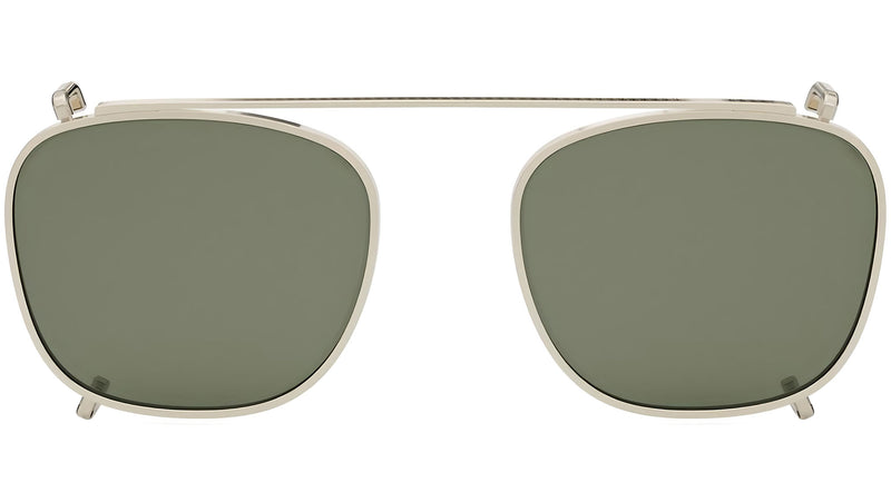 Clip On Light Gold Green