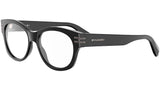 Bvlgari Aluminium Black Rectangular Eyeglasses