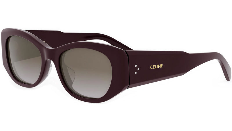 CELINE 3 Dots Purple Rectangular Sunglasses