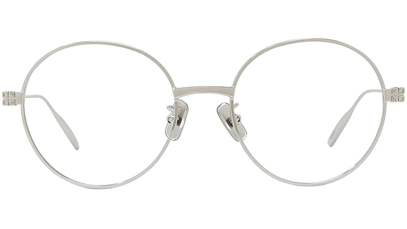 GV Speed Silver Round Eyeglasses