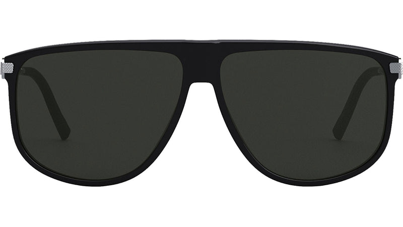 CD Link S2U Shiny Black Pilot Sunglasses