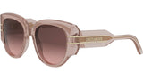 DiorSignature R2I Shiny Pink Butterfly Sunglasses