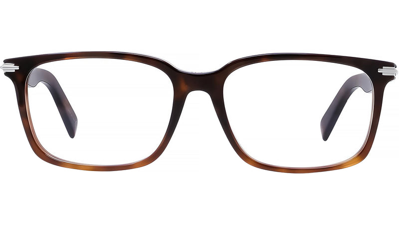 DiorBlackSuitO SI Havana Rectangular Eyeglasses