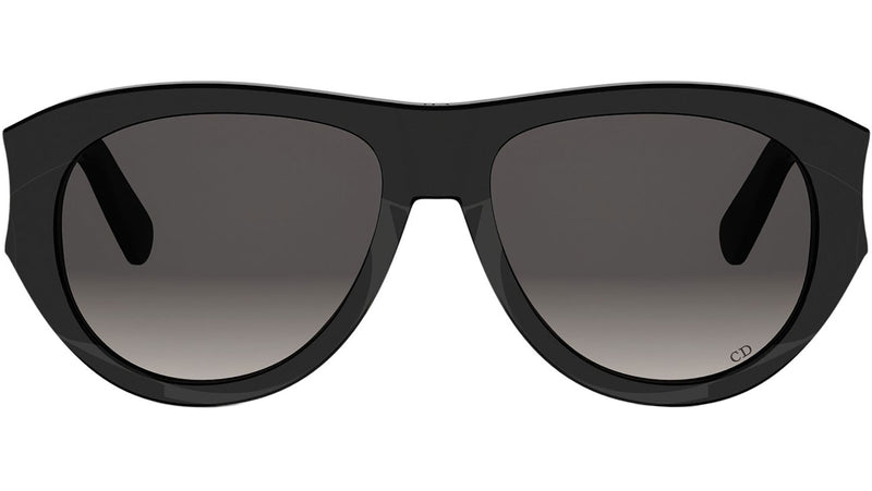 DiorGlow A1I Black Pilot Sunglasses
