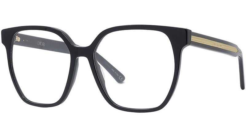 DiorSpiritO S3I Black Square Eyeglasses
