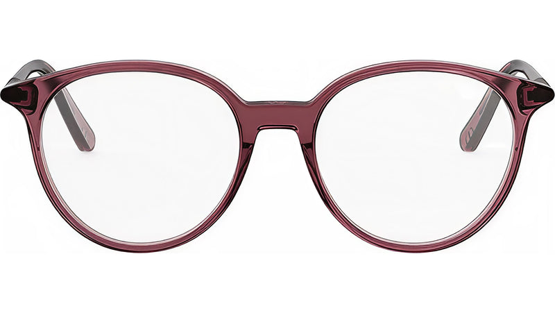 Mini CD O R5I Red Round Eyeglasses