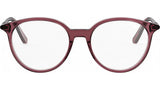 Mini CD O R5I Red Round Eyeglasses