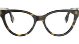 FF Diamonds Havana Cat Eye Eyeglasses