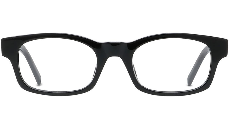 GV Day Black Rectangular Eyeglasses