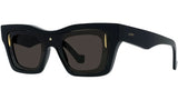 Signature Black Geometric Sunglasses